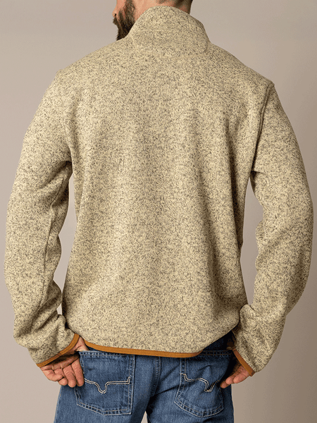 Kimes Ranch JULIAN Mens Pullover Natural back view. If you need any assistance with this item or the purchase of this item please call us at five six one seven four eight eight eight zero one Monday through Saturday 10:00a.m EST to 8:00 p.m EST