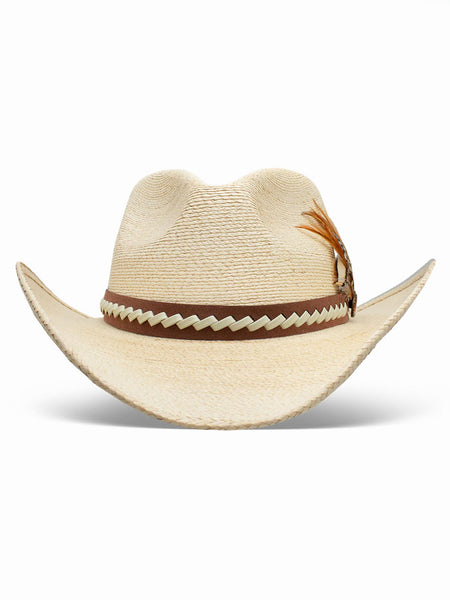 Charlie 1 Horse CSRDRN-40348T Road Runner Fashion Hat Natural Toasted front view. If you need any assistance with this item or the purchase of this item please call us at five six one seven four eight eight eight zero one Monday through Saturday 10:00a.m EST to 8:00 p.m EST