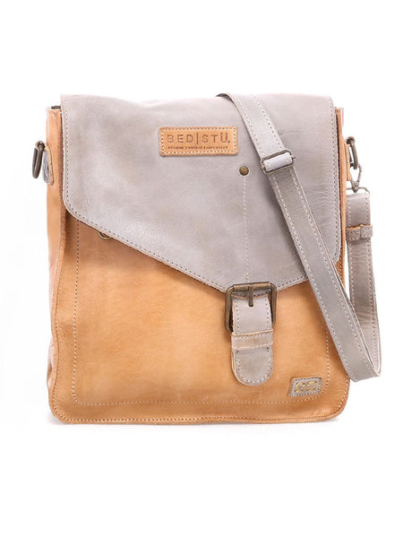 Bed Stu A610012-OTICRS-X Womens Venice Beach Crossbody Handbag Oats Icicle Rustic front view. If you need any assistance with this item or the purchase of this item please call us at five six one seven four eight eight eight zero one Monday through Saturday 10:00a.m EST to 8:00 p.m EST