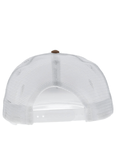 Hooey BC004T-TNWH BAD COMPANY Embroidered Logo Hat Tan And White back view. If you need any assistance with this item or the purchase of this item please call us at five six one seven four eight eight eight zero one Monday through Saturday 10:00a.m EST to 8:00 p.m EST