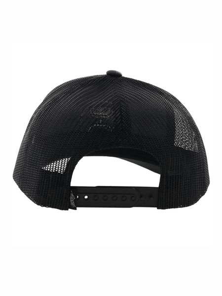 Hooey 2209T-CABK O-CLASSIC Mid Profile Trucker Hat Camo Black back view. If you need any assistance with this item or the purchase of this item please call us at five six one seven four eight eight eight zero one Monday through Saturday 10:00a.m EST to 8:00 p.m EST