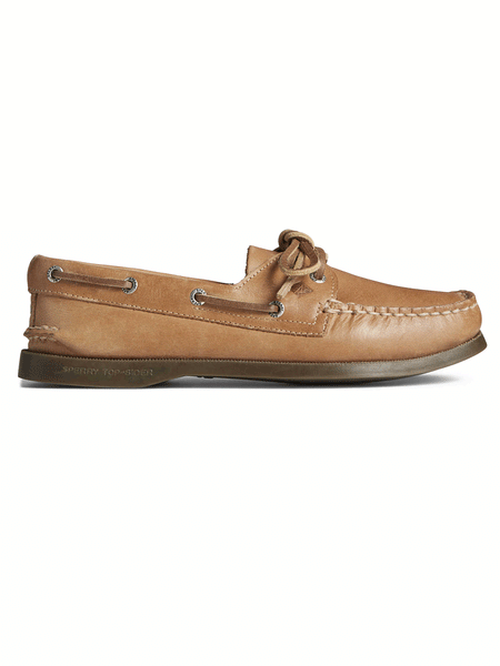 Sperry 9155240 Womens Authentic Original Boat Leather Shoe Sahara Tan J.C. Western Wear