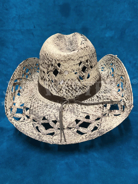 Bullhide GIRL NEXT DOOR 2586 Fashion Western Straw Hat Brown back view. If you need any assistance with this item or the purchase of this item please call us at five six one seven four eight eight eight zero one Monday through Saturday 10:00a.m EST to 8:00 p.m EST