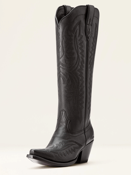 Ariat 10054106 Womens Casanova Western Boot Obsidian front and outter side view. If you need any assistance with this item or the purchase of this item please call us at five six one seven four eight eight eight zero one Monday through Saturday 10:00a.m EST to 8:00 p.m EST