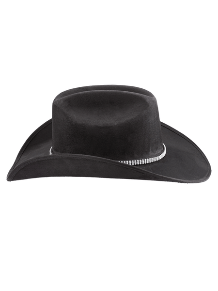 Bullhide BELONG TOGETHER 0876BL Faux Felt Western Hat Black side view. If you need any assistance with this item or the purchase of this item please call us at five six one seven four eight eight eight zero one Monday through Saturday 10:00a.m EST to 8:00 p.m EST
