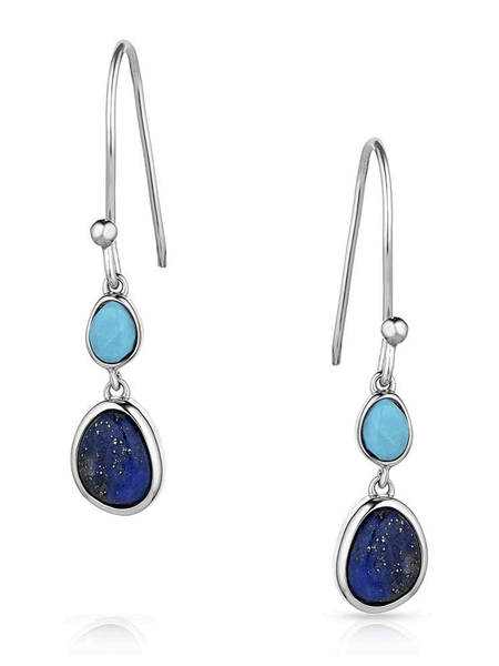 Montana Silversmiths ER5856 Womens Nature's Obsession Earrings Silver front view. If you need any assistance with this item or the purchase of this item please call us at five six one seven four eight eight eight zero one Monday through Saturday 10:00a.m EST to 8:00 p.m EST
