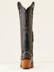 Ariat 10048293 Womens Casanova Western Boot Deepest Navy back view. If you need any assistance with this item or the purchase of this item please call us at five six one seven four eight eight eight zero one Monday through Saturday 10:00a.m EST to 8:00 p.m EST