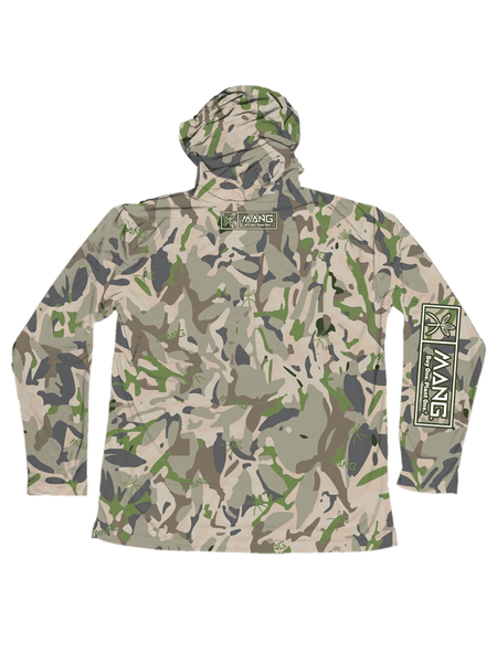 MANG MP1261H Mens Duck Mangroflage Hoodie Camo back view. If you need any assistance with this item or the purchase of this item please call us at five six one seven four eight eight eight zero one Monday through Saturday 10:00a.m EST to 8:00 p.m EST