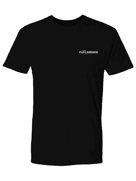 FloGrown FGM-1653 Mens Squeal Is Real Tee Black front view. If you need any assistance with this item or the purchase of this item please call us at five six one seven four eight eight eight zero one Monday through Saturday 10:00a.m EST to 8:00 p.m EST