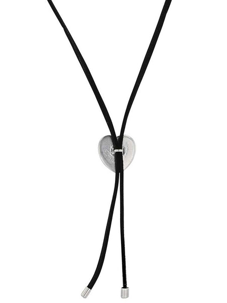 Montana Silversmiths ANC6076 Womens Turquoise Has My Heart Bolo Necklace Turquoise back view. If you need any assistance with this item or the purchase of this item please call us at five six one seven four eight eight eight zero one Monday through Saturday 10:00a.m EST to 8:00 p.m EST