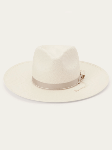 Stetson XSJWMS-104081 JW Marshall Straw Flat Brim Hat Natural - D