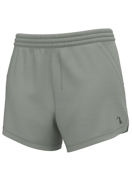 Local Girl Outfitters L5160001-SGE Womens Volley Shorts Sage front view. If you need any assistance with this item or the purchase of this item please call us at five six one seven four eight eight eight zero one Monday through Saturday 10:00a.m EST to 8:00 p.m EST