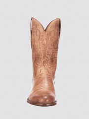 Lucchese CL6506.C2 Mens Sunset Roper Tan front view. If you need any assistance with this item or the purchase of this item please call us at five six one seven four eight eight eight zero one Monday through Saturday 10:00a.m EST to 8:00 p.m EST