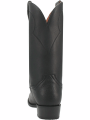 Dan Post DP2480 Mens Pike Round Toe Western Boot Black back view. If you need any assistance with this item or the purchase of this item please call us at five six one seven four eight eight eight zero one Monday through Saturday 10:00a.m EST to 8:00 p.m EST