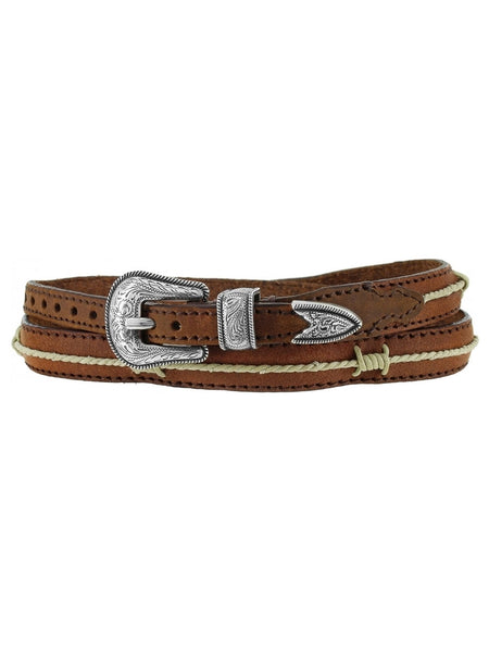 Justin E05044 Fenced In Hatband Copper front view. If you need any assistance with this item or the purchase of this item please call us at five six one seven four eight eight eight zero one Monday through Saturday 10:00a.m EST to 8:00 p.m EST