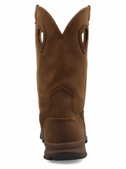 Twisted X WHKB001 Womens Pull On Hiker Boot Distressed Saddle back view. If you need any assistance with this item or the purchase of this item please call us at five six one seven four eight eight eight zero one Monday through Saturday 10:00a.m EST to 8:00 p.m EST