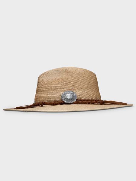Charlie 1 Horse CSLFTY-9634CO LEFTY Fashion Palm Hat Copper side view. If you need any assistance with this item or the purchase of this item please call us at five six one seven four eight eight eight zero one Monday through Saturday 10:00a.m EST to 8:00 p.m EST