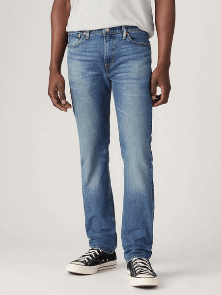 Levi's 045114908 Mens 511 Slim Fit Flex Jeans Mother Load Medium Wash front view. If you need any assistance with this item or the purchase of this item please call us at five six one seven four eight eight eight zero one Monday through Saturday 10:00a.m EST to 8:00 p.m EST