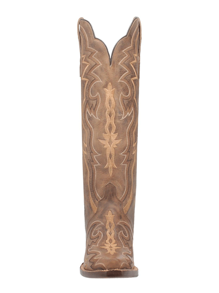 Dan Post DP4275 Womens Silvie Leather Boot Brown front view. If you need any assistance with this item or the purchase of this item please call us at five six one seven four eight eight eight zero one Monday through Saturday 10:00a.m EST to 8:00 p.m EST