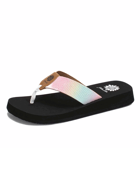 Yellow box sales flip flops belk