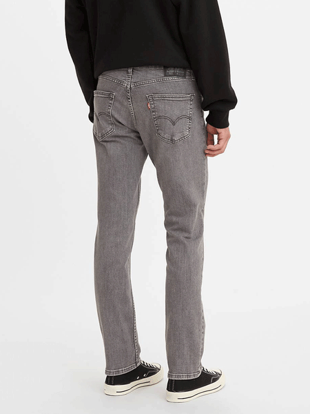 Levi's 045113095 Mens 511 Slim Fit Flex Jeans Bee Eye Grey back view. If you need any assistance with this item or the purchase of this item please call us at five six one seven four eight eight eight zero one Monday through Saturday 10:00a.m EST to 8:00 p.m EST