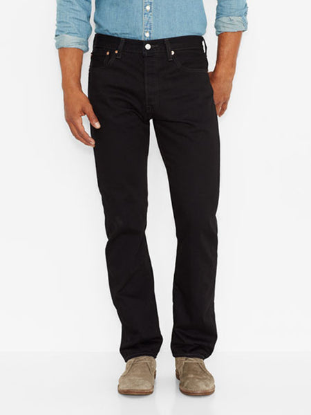 Levi's 005010660 Mens 501 Original Fit Jeans Black