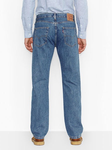 Levi's Men's 505 Workwear Fit Jeans, Medium Stonewash, 29Wx30L at   Men's Clothing store