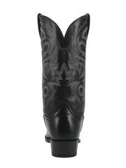 Dan Post DP2140 Mens Milwaukee Western Boot Black back view. If you need any assistance with this item or the purchase of this item please call us at five six one seven four eight eight eight zero one Monday through Saturday 10:00a.m EST to 8:00 p.m EST