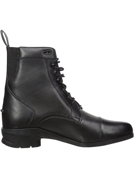 Ariat 10020123 Womens Heritage IV Lace Up Paddock Boot Black inner side view. If you need any assistance with this item or the purchase of this item please call us at five six one seven four eight eight eight zero one Monday through Saturday 10:00a.m EST to 8:00 p.m EST