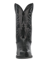 Dan Post DP2140 Mens Milwaukee Western Boot Black front view. If you need any assistance with this item or the purchase of this item please call us at five six one seven four eight eight eight zero one Monday through Saturday 10:00a.m EST to 8:00 p.m EST