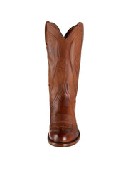 Lucchese N1596.R4 Mens Classics Ranch Hand Leather Boots Tan Burnished front view. If you need any assistance with this item or the purchase of this item please call us at five six one seven four eight eight eight zero one Monday through Saturday 10:00a.m EST to 8:00 p.m EST