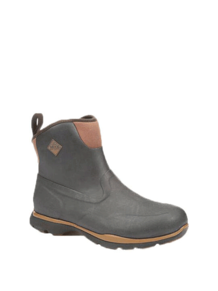 Muck FRMC-900 Men's Excursion Pro Mid Boot Bark/Otter outter side view. If you need any assistance with this item or the purchase of this item please call us at five six one seven four eight eight eight zero one Monday through Saturday 10:00a.m EST to 8:00 p.m EST