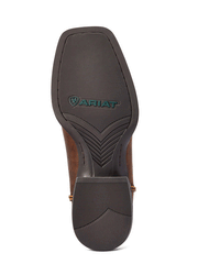 Ariat 10042586 Mens Sport Rambler Western Boot Bartop Brown sole view. If you need any assistance with this item or the purchase of this item please call us at five six one seven four eight eight eight zero one Monday through Saturday 10:00a.m EST to 8:00 p.m EST