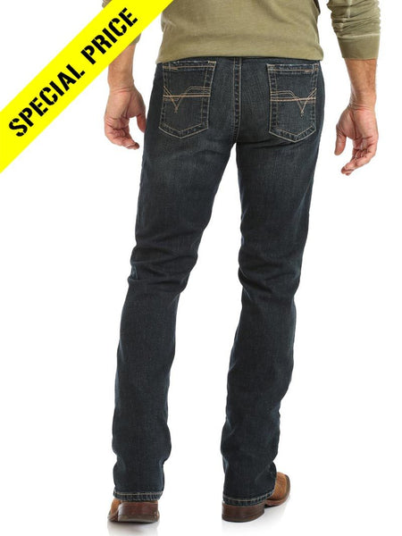 Wrangler 44MWXGD Mens 20X SWrangler 44MWXGD Mens 20X Slim Straight Jeans Glendive Blue back view. If you need any assistance with this item or the purchase of this item please call us at five six one seven four eight eight eight zero one Monday through Saturday 10:00a.m EST to 8:00 p.m EST