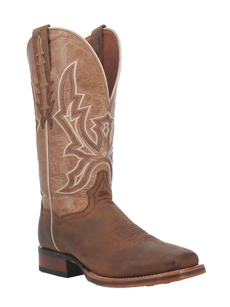 Dan Post DP4974 Mens Bellamy Leather Boot Tan And Bone side and front view. If you need any assistance with this item or the purchase of this item please call us at five six one seven four eight eight eight zero one Monday through Saturday 10:00a.m EST to 8:00 p.m EST