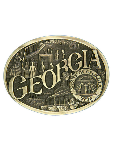 Montana Silversmiths 60811GAC Georgia State Heritage Attitude Buckle. If you need any assistance with this item or the purchase of this item please call us at five six one seven four eight eight eight zero one Monday through Saturday 10:00a.m EST to 8:00 p.m EST