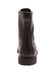  Thorogood 804-3233 Mens 8" Oil Rigger Steel Toe Work Boot Black Walnut back view. If you need any assistance with this item or the purchase of this item please call us at five six one seven four eight eight eight zero one Monday through Saturday 10:00a.m EST to 8:00 p.m EST