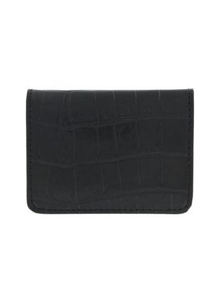Brighton 89503 Rockefeller Flip Wallet Black front view. If you need any assistance with this item or the purchase of this item please call us at five six one seven four eight eight eight zero one Monday through Saturday 10:00a.m EST to 8:00 p.m EST