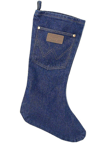 Wrangler® 1WRCHST Denim Christmas Stocking Blue