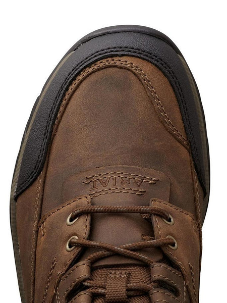 Ariat 10002183 Mens Terrain H2O Work Shoe Waterproof Copper toe view from above  If you need any assistance with this item or the purchase of this item please call us at five six one seven four eight eight eight zero one Monday through Satuday 10:00 a.m. EST to 8:00 p.m. EST