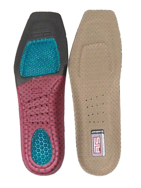 Ariat 10008009 Mens ATS Square Toe Insert Footbed top and bottom view. If you need any assistance with this item or the purchase of this item please call us at five six one seven four eight eight eight zero one Monday through Saturday 10:00a.m EST to 8:00 p.m EST