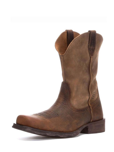 Ariat 10002317 Mens Rambler Boot Earth Brown Bomber side / front view  If you need any assistance with this item or the purchase of this item please call us at five six one seven four eight eight eight zero one Monday through Satuday 10:00 a.m. EST to 8:00 p.m. EST