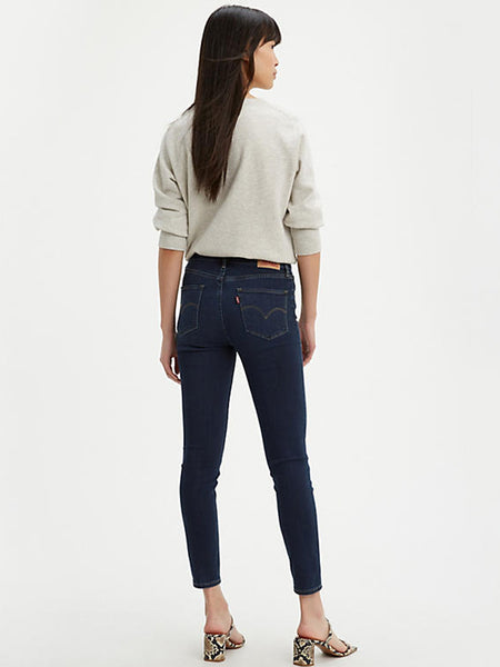 Levi's 22850-0059 Womens 721 High Rise Skinny Ankle Jean Chelsea Carbon Bay back vie. If you need any assistance with this item or the purchase of this item please call us at five six one seven four eight eight eight zero one Monday through Saturday 10:00a.m EST to 8:00 p.m EST