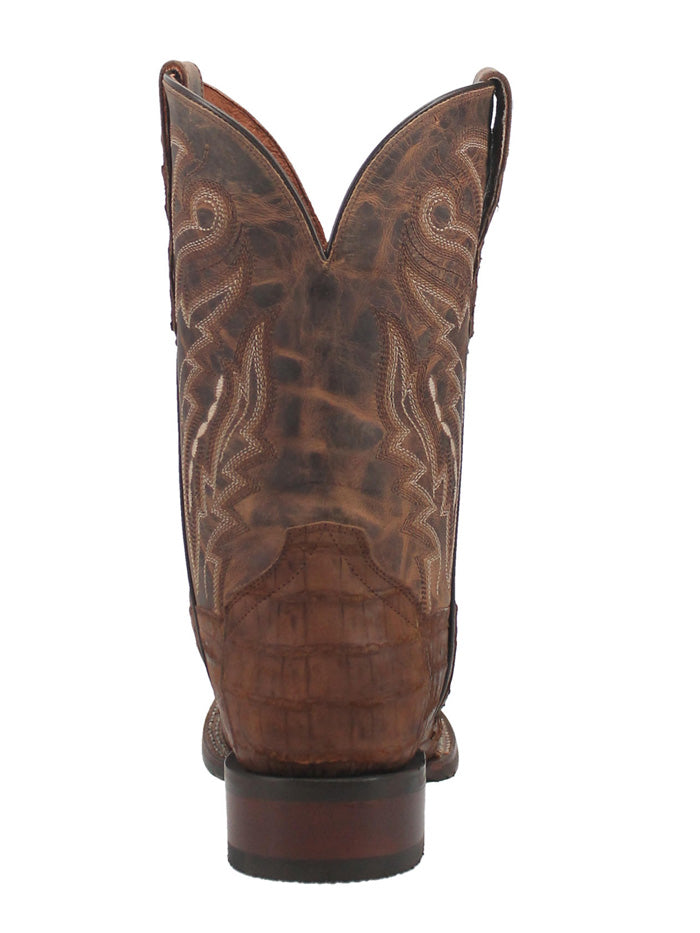 Dan Post DP4896 Mens Western Mickey Caiman Boots Tan front and side view. If you need any assistance with this item or the purchase of this item please call us at five six one seven four eight eight eight zero one Monday through Saturday 10:00a.m EST to 8:00 p.m EST