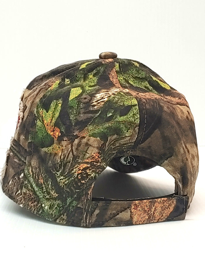 Mossy Oak WLS-500 Mens Break Up Country Flag side / front view. If you need any assistance with this item or the purchase of this item please call us at five six one seven four eight eight eight zero one Monday through Saturday 10:00a.m EST to 8:00 p.m EST 