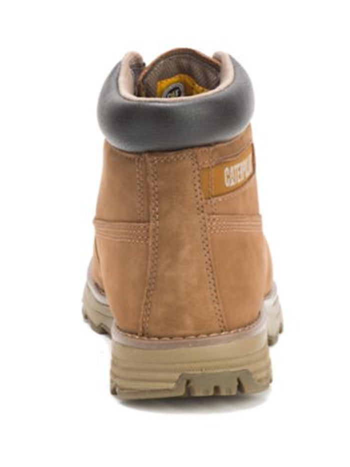 Caterpillar P717819 Mens Founder Western Boot Bronze front and side view. If you need any assistance with this item or the purchase of this item please call us at five six one seven four eight eight eight zero one Monday through Saturday 10:00a.m EST to 8:00 p.m EST