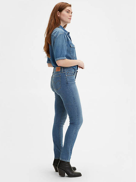 Levi's 188810208 Womens 711 Skinny Jean Indigo Rays Medium Wash SIDE