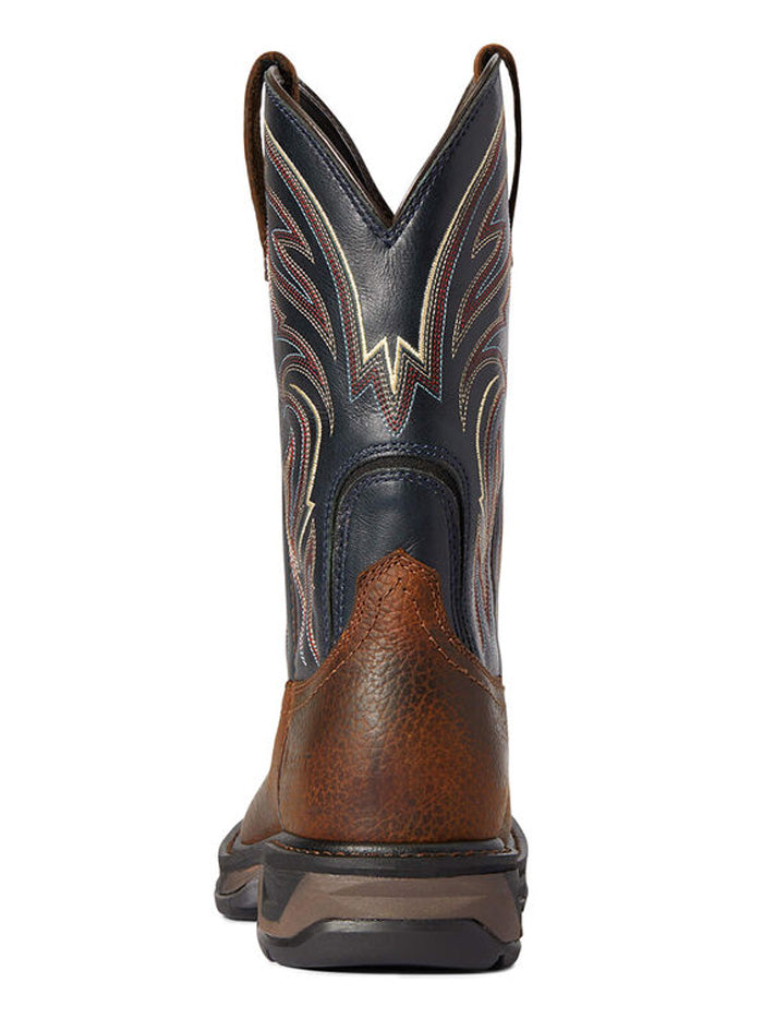 Ariat 10038320 Mens WorkHog XT Cottonwood Work Boots Brown Oiled Rowdy front and side view. If you need any assistance with this item or the purchase of this item please call us at five six one seven four eight eight eight zero one Monday through Saturday 10:00a.m EST to 8:00 p.m EST