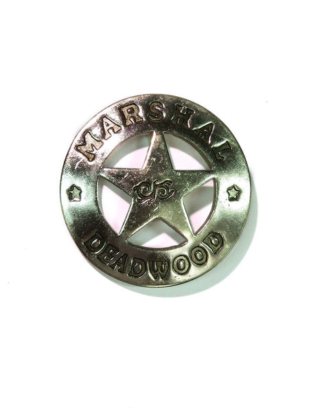 Marshal Deadwood Western Replica Badge BW-29 Front view