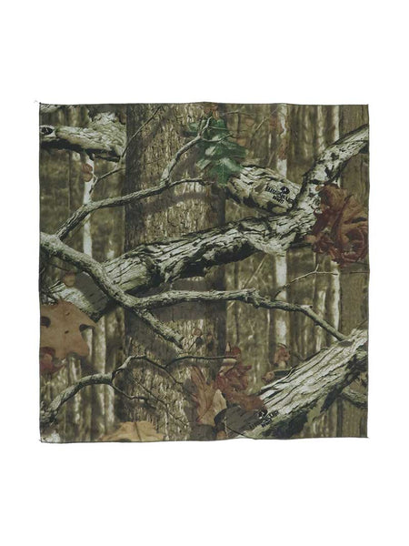 Mossy Oak Camouflage Infinity Bandana 21" view of pattern. If you need any assistance with this item or the purchase of this item please call us at five six one seven four eight eight eight zero one Monday through Saturday 10:00a.m EST to 8:00 p.m EST